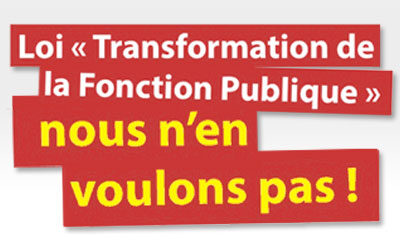 Transformation de la Fonction Publique
